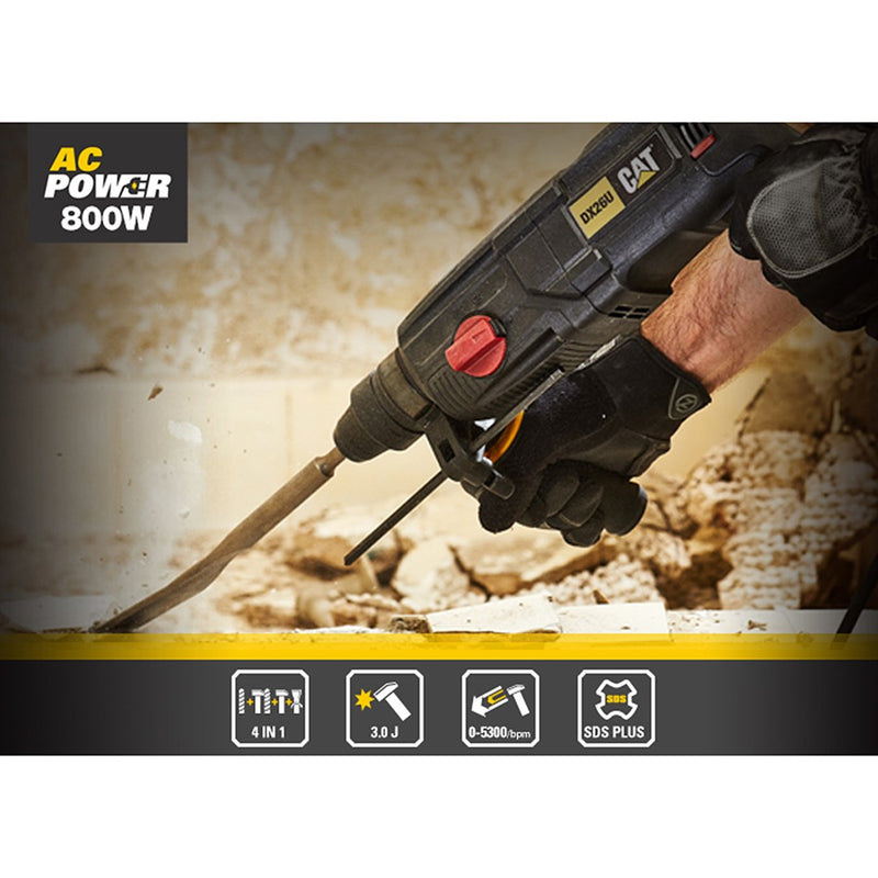 CAT DX26 mains-powered hammer drill