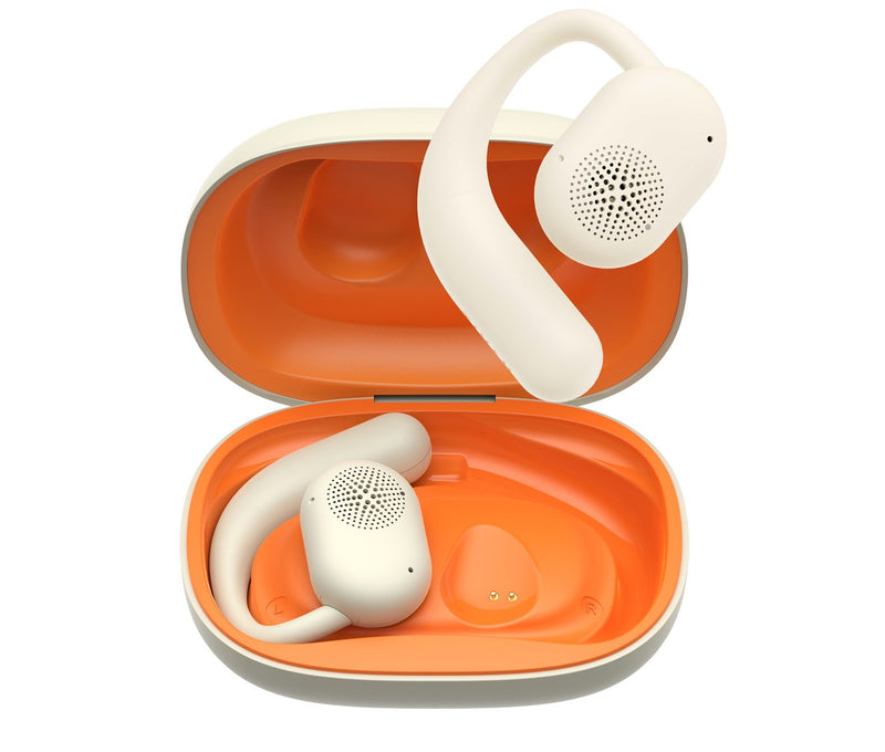 Havit OWS914 - TWS wireless headphones (beige)