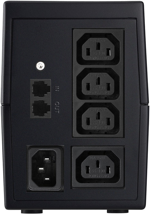 PowerWalker VI 650SE LCD/IEC Line-Interactive 0.65 kVA 360 W 4 AC outlet(s)