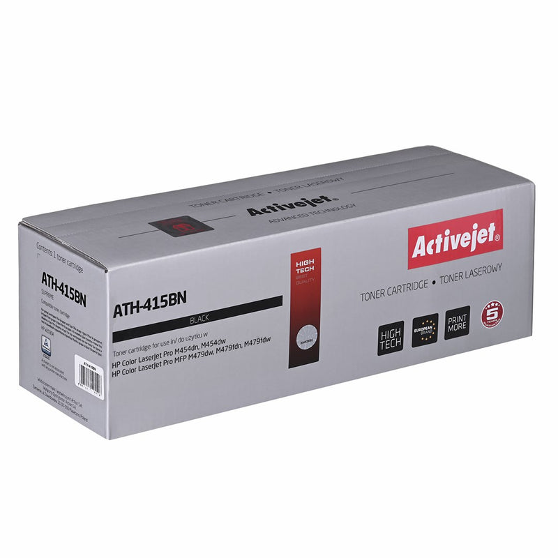 Activejet ATH-415BN Toner (replacement for HP 415A W2030A; Supreme; 2,400 pages; black) with chip