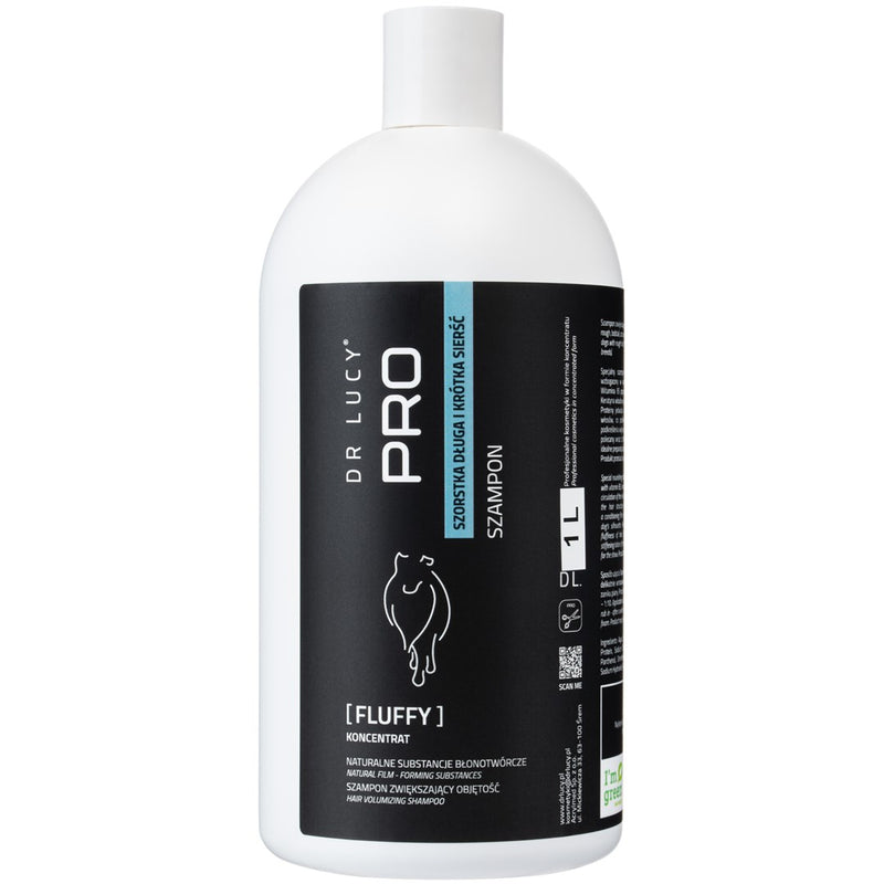 DR LUCY Pro Fluffy Rough Coat – dog shampoo – 1 l