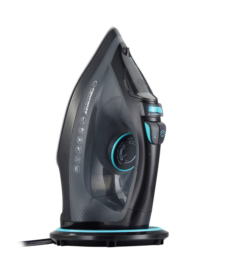 Esperanza EHI010 Fer à vapeur Semelle en céramique Gris, Noir 2600 W