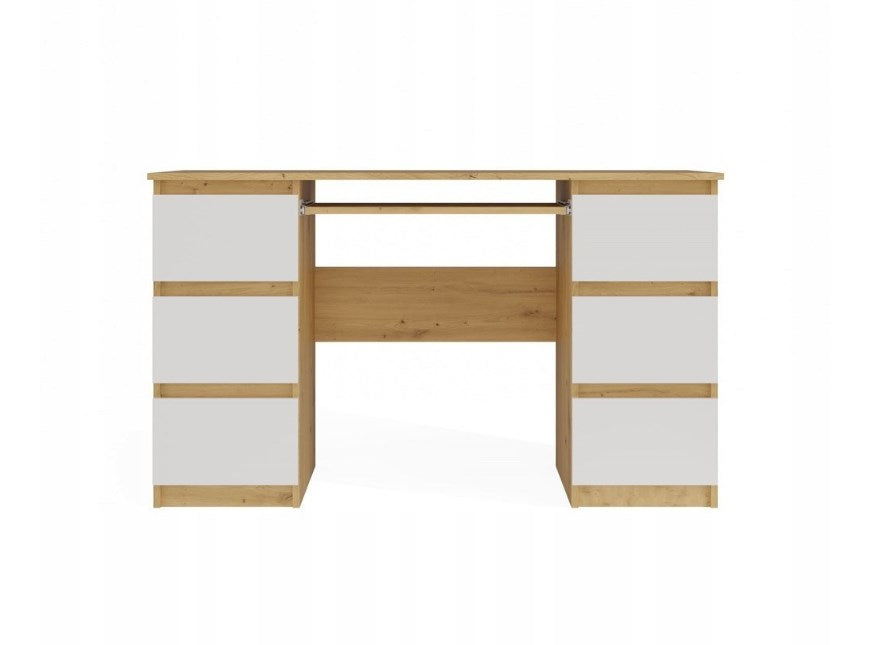 KUBA Desk Artisan Oak/White Set