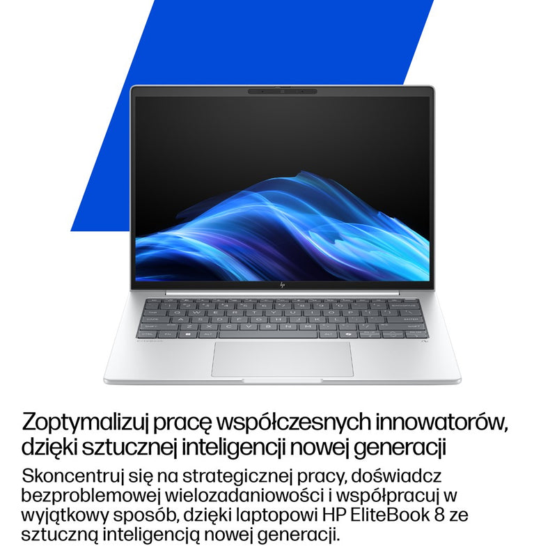 HP EliteBook 8 G1a Next Gen AI PC Copilot+ PC 14", AMD Ryzen AI 7 PRO 350, WUXGA, 32 GB DDR5-SDRAM, 1 TB SSD, Wi-Fi 6E (802.11ax), Windows 11 Pro, sil