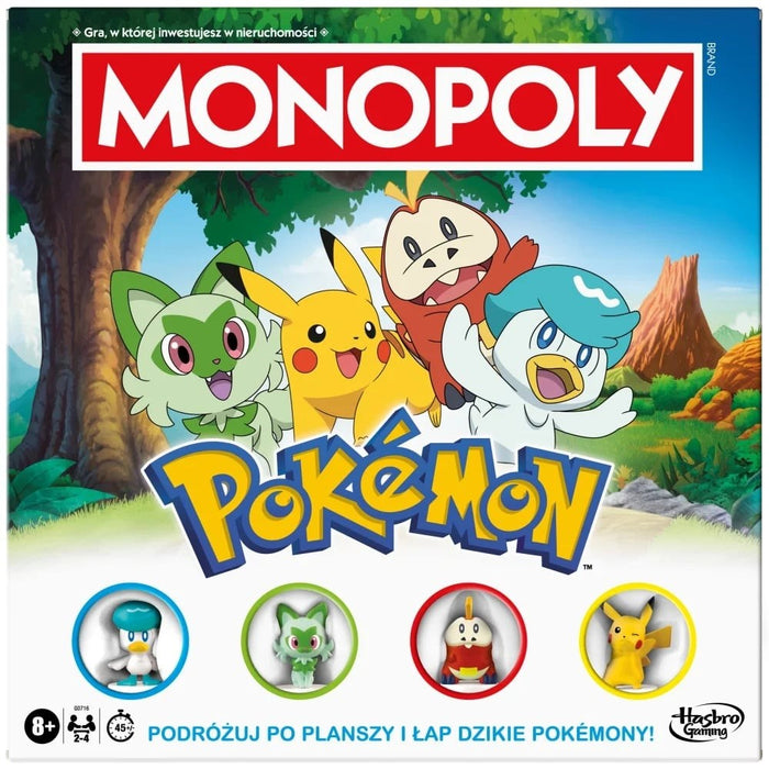 Hasbro Monopoly Pokémon Board Game (Polish Edition)