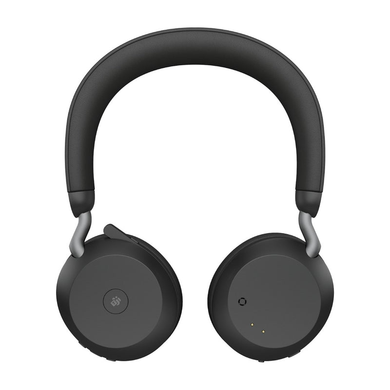 Jabra Evolve2 75 MS Link380c - wireless over-ear headphones with active noise cancellation, black
