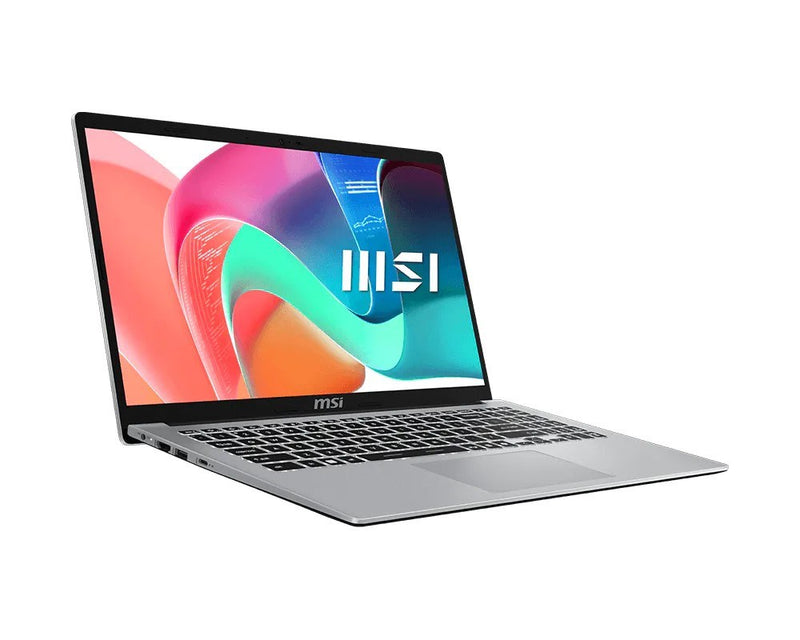 MSI Modern 15 F13MG-443PL i5-1334U 15.6" FHD 60Hz IPS-level display, 16GB DDR4 3200, 512GB SSD, Iris Xe Graphics, Windows 11 Pro, Platinum Grey, 3-yea