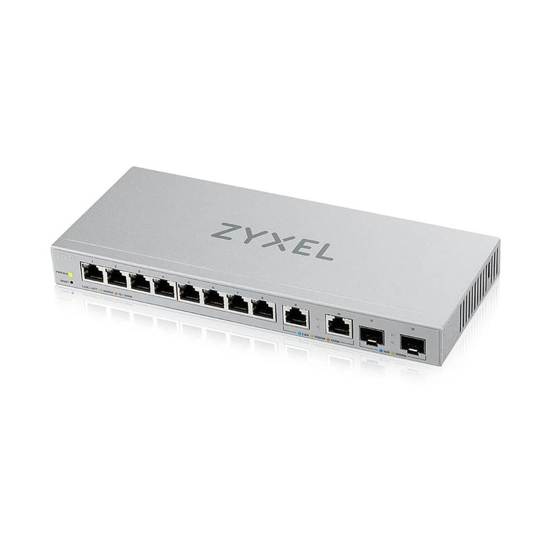 Commutateur réseau Zyxel XGS1210-12-ZZ0102F Managed Gigabit Ethernet (10/100/1000) Gris