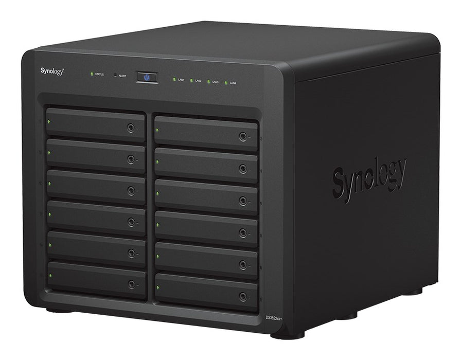 Synology DiskStation DS3622xs+ NAS Tower Intel® Xeon® D D-1531 16 GB DDR4 0 TB DiskStation Manager Black