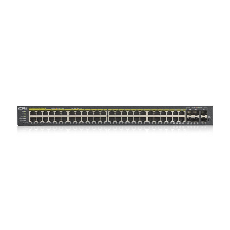 Zyxel GS1920-48HPV2 Commutateur Gigabit Ethernet géré (10/100/1000) Power over Ethernet (PoE) Noir