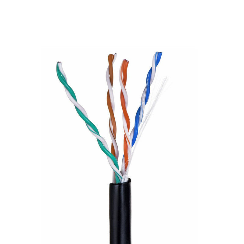 A-LAN KIU5OUTS305 Netzwerkkabel Schwarz 305 m Cat5e U/UTP (UTP)