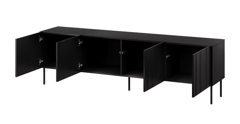 Cama RTV cabinet ISLA 200x40x60 mat black