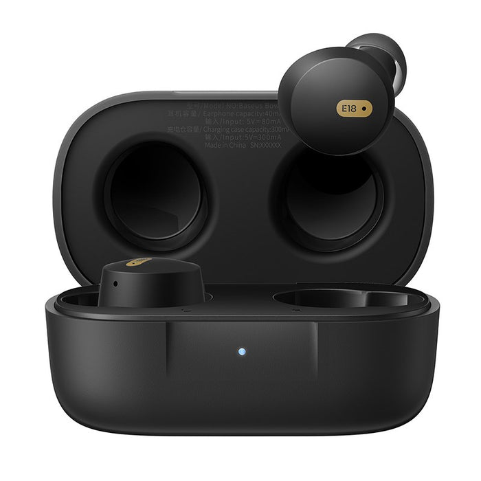 Baseus Bowie E18 - TWS in-ear wireless headphones, black