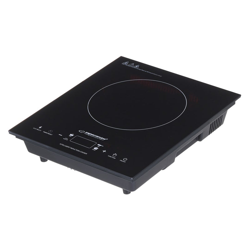 Table de cuisson à induction Esperanza EKH009 hob Black Countertop 28 cm Zone 1 zone(s)