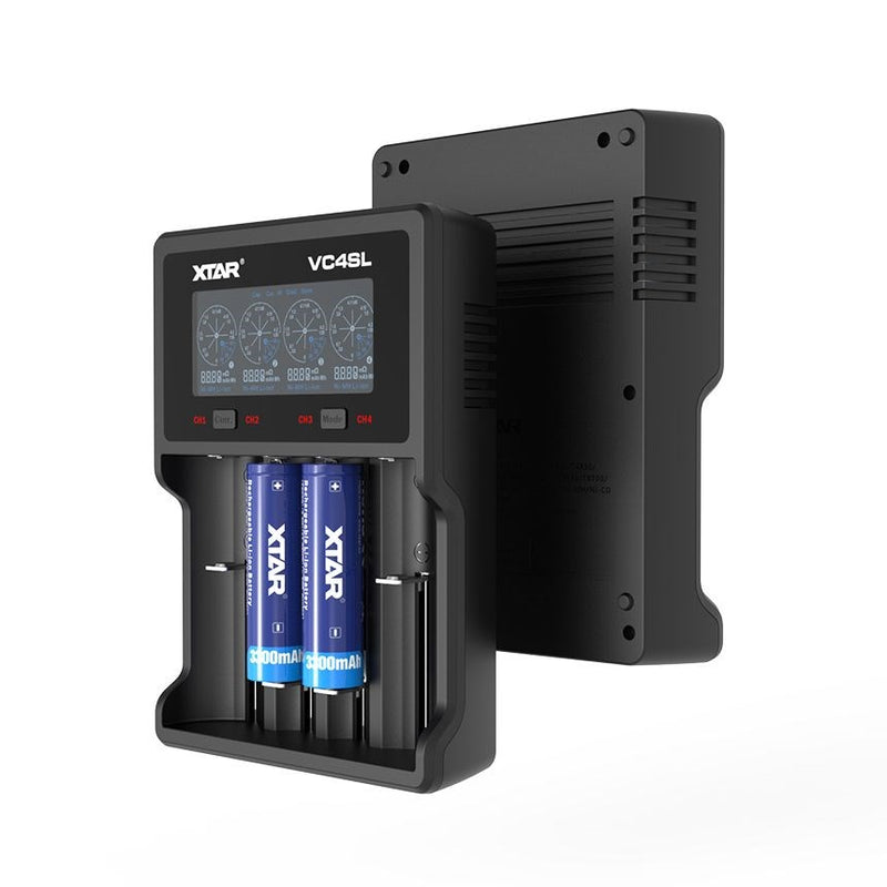 XTAR VC4SL battery charger to Li-ion / Ni-MH / Ni-CD 18650