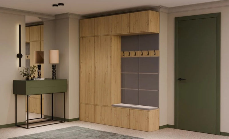 HAGA IV 2SZ2W Wardrobe – Artisan Oak