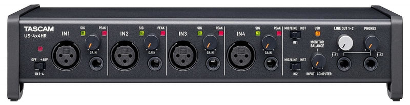Tascam US-4X4HR recording audio interface