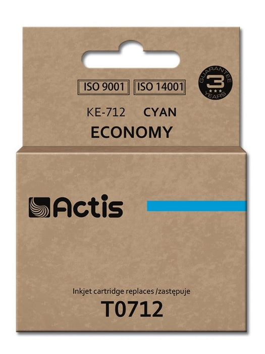 Actis KE-712 Ink (replacement for Epson T0712, T0892, T1002; Standard; 13.5 ml; cyan)