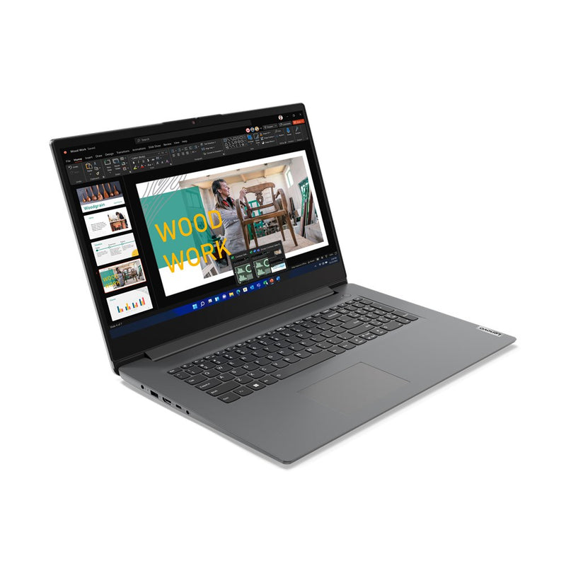 Lenovo V V17 G4 IRU Intel® Core™ i5 i5-13420H Laptop 43.9 cm (17.3") Full HD 16 GB DDR4-SDRAM 512 GB SSD Wi-Fi 6 (802.11ax) Windows 11 Pro Grau