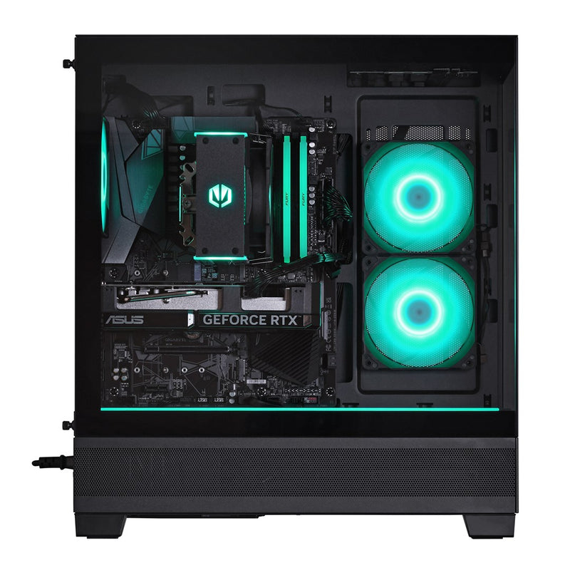 Actina 5901443417040 PC AMD Ryzen™ 5 7600X3D 32 GB DDR5-SDRAM 1 TB SSD AMD Radeon RX 9070 Midi Tower Black