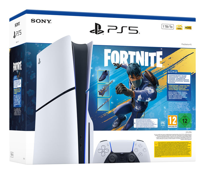 Sony PlayStation 5 Slim Console + Fortnite Blooming Chaos