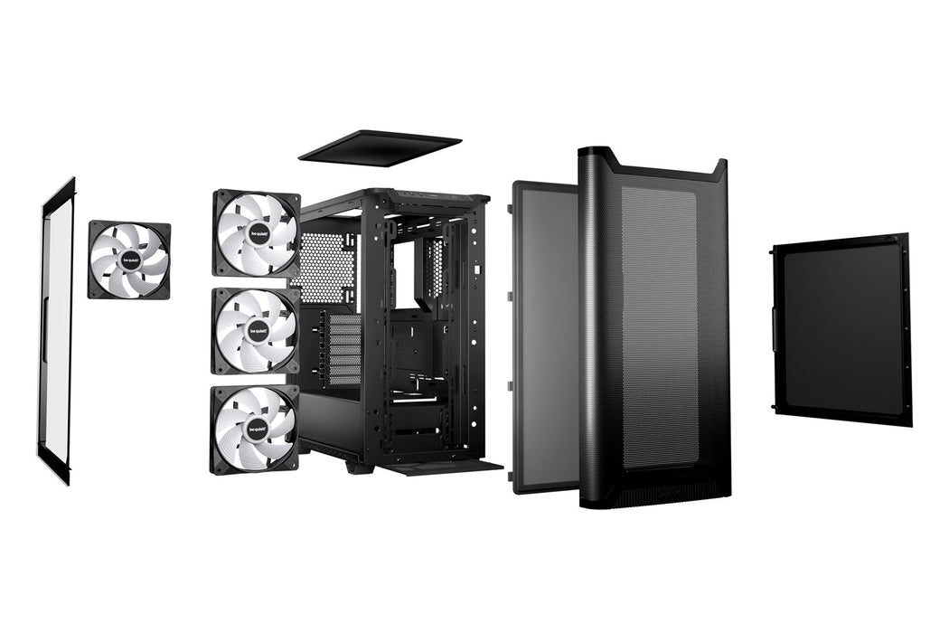 be quiet! Pure Base 501 DX Black Midi Tower