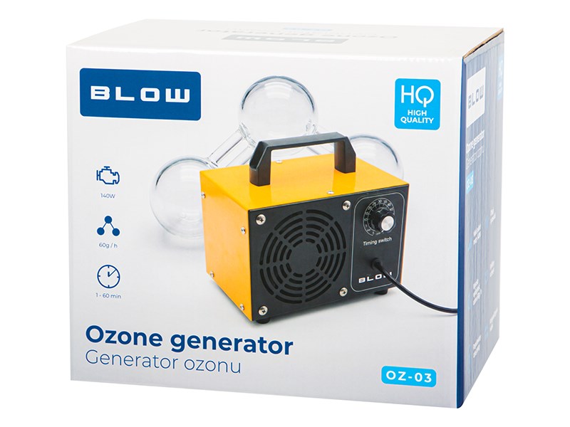Ozone generator BLOW OZ-03 ozonator 60,000 mg/h 140W