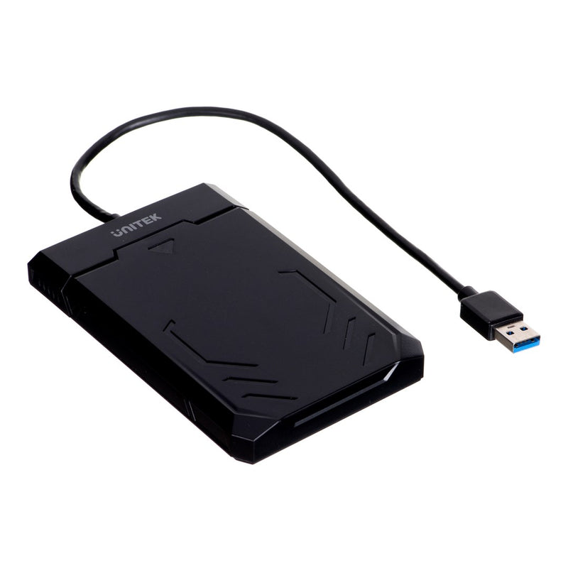 UNITEK Y-3036 storage drive enclosure 2.5" HDD/SSD enclosure Black
