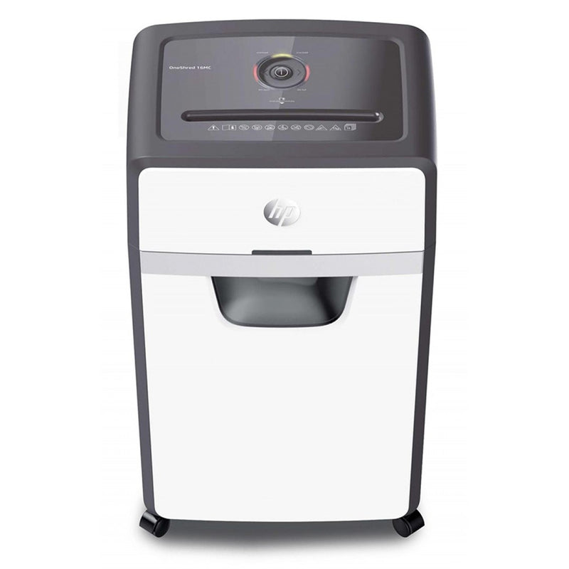 HP ONESHRED 16MC shredder, micro cut, P-5, 16 card, 30l, light grey