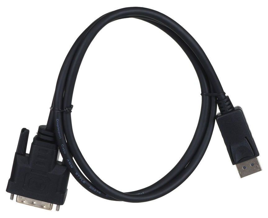 HL HL31914 video cable adapter 1 m DisplayPort DVI-I Black