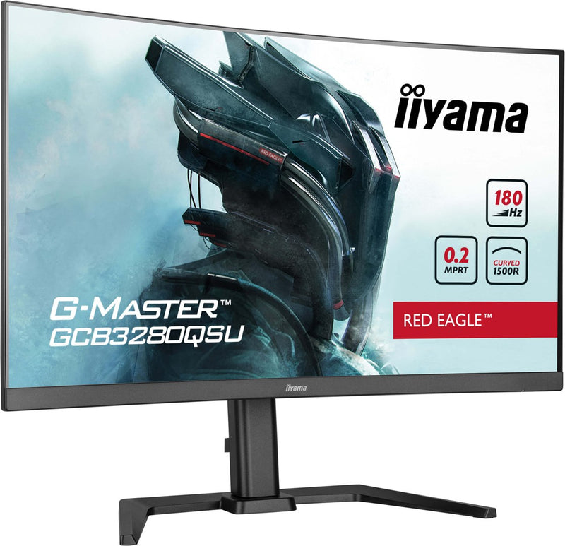 iiyama G-MASTER GCB3280QSU-B2 écran d'ordinateur 80 cm (31.5") 2560 x 1440 pixels Dual QHD LED Noir