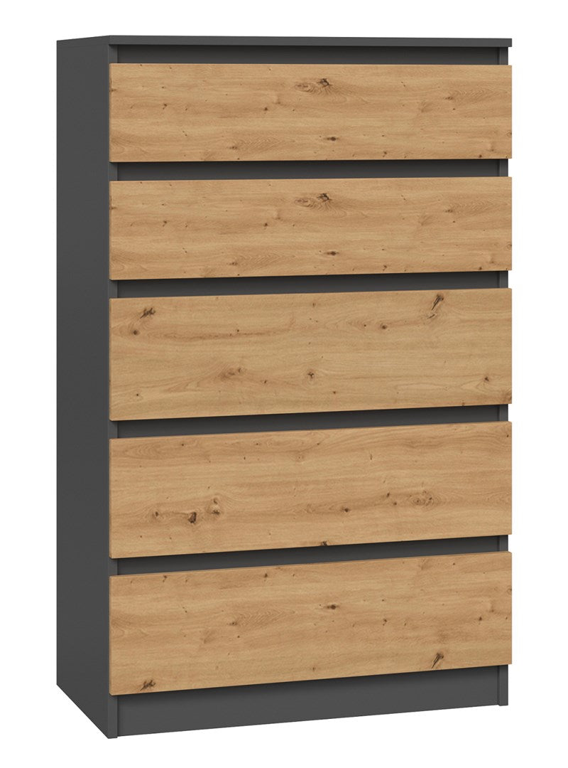 Commode Topeshop M5 ANTRACYT/ARTISAN