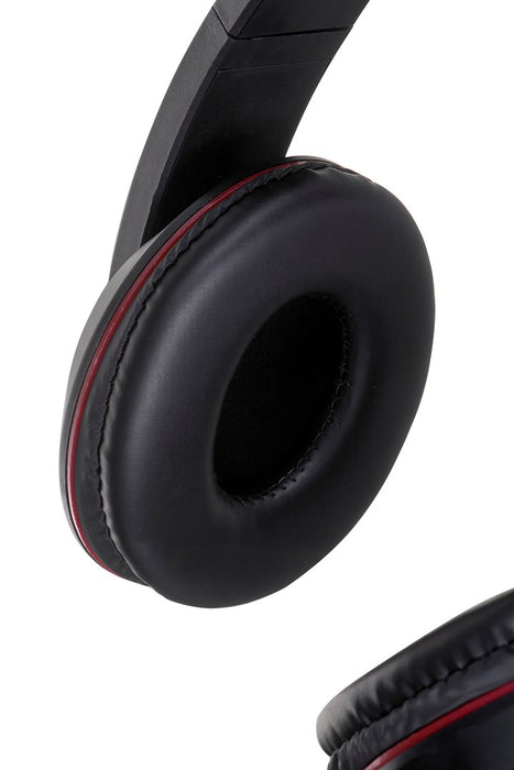 Esperanza EH118 headphones/headset Wired Head-band Calls/Music Black, Red