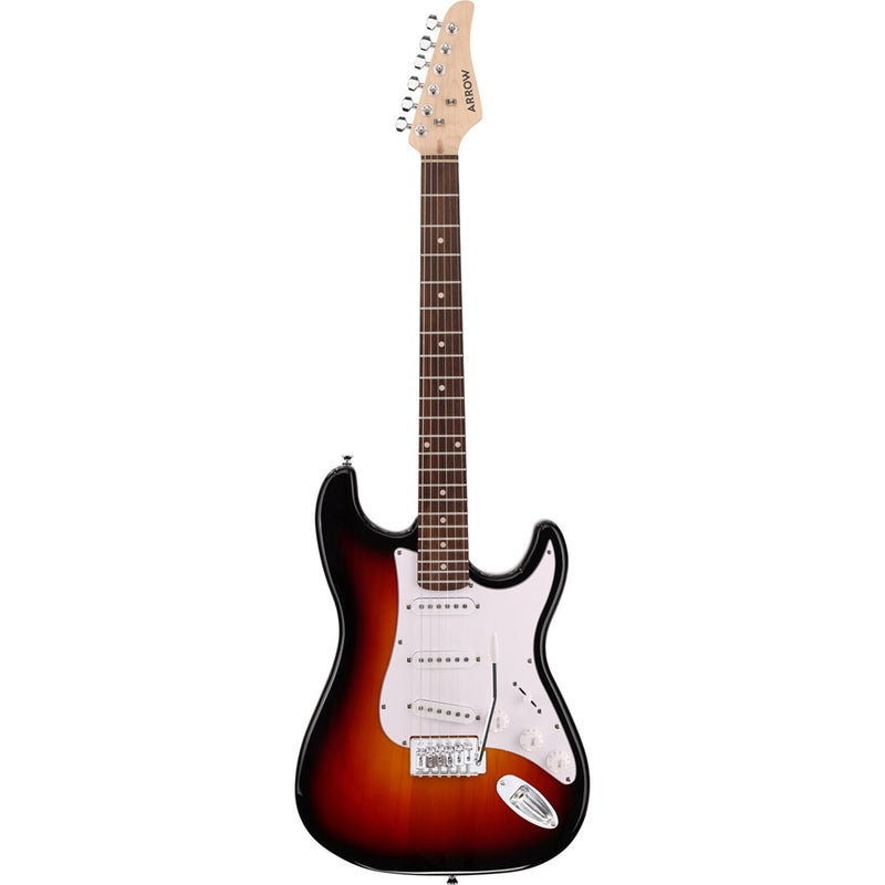 Arrow Tonecaster ST 111 Tobacco Burst Rosewood/White - electric guitar
