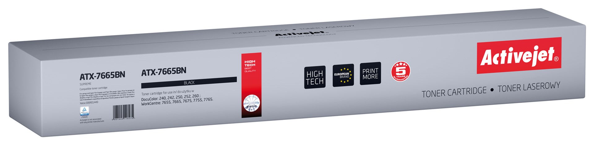 Activejet ATX-7665BN Toner (replacement for Xerox 006R01449; Supreme; 30000 pages; black)