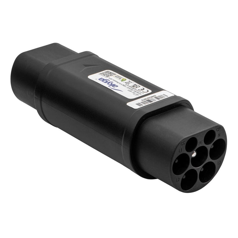 Akyga AK-SC-E21 Ladekabel-Adapter [1x Typ 2 (IEC 62196-2) Stecker - 1x GB/T (20234.2-2015) Stecker] Type 2 3 0 m