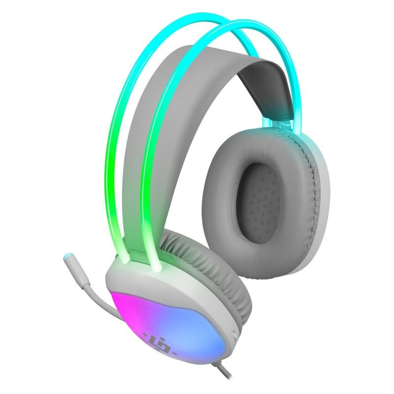 Defender Eclipse RGB gaming headset white 62440