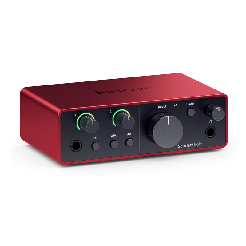 Focusrite Scarlett Solo 4e génération - Interface audio 2 canaux