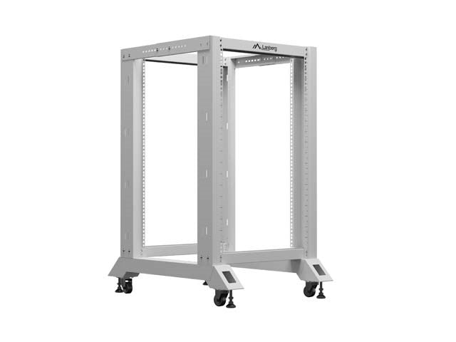 LANBERG OPEN RACK 19" 18U 600X800 GREY