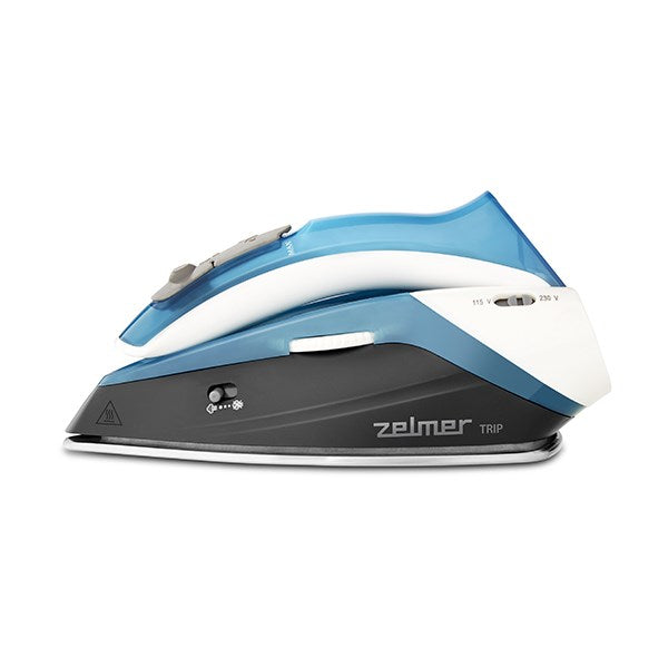 Zelmer ZIR0500 Dry & Steam iron Stainless Steel soleplate 1100 W Black, Blue, White