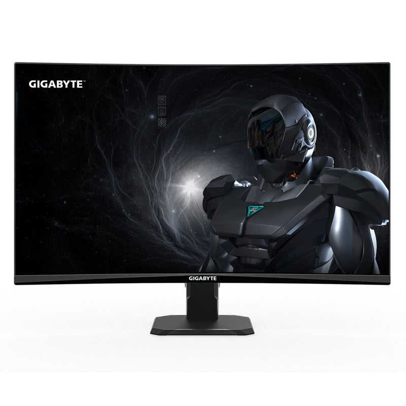GIGABYTE GS27FC2 27" FHD Curved Gaming Monitor - 1920 x 1080, 240Hz, 1, 350 cd/m2, HDR Ready, HDMI 2.0, Displayport 1.4