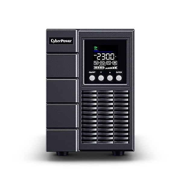 CyberPower OLS1500EA uninterruptible power supply (UPS) Double-conversion (Online) 1.5 kVA 1350 W 4 AC outlet(s)