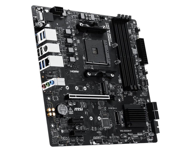 MSI PRO B550M-P WIFI6E motherboard