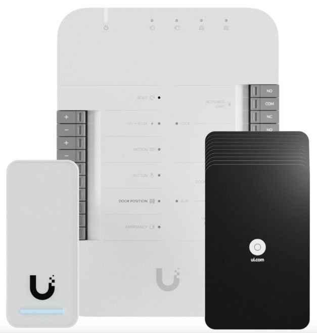Ubiquiti G2 Starter Kit Zutrittskontrollsystem Schwarz, Silber