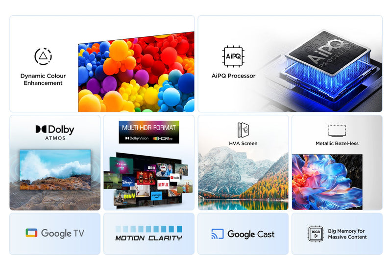 TCL V6C 55V6C TV 139,7 cm (55") 4K Ultra HD Smart TV Wi-Fi Métallique 270 cd/m²