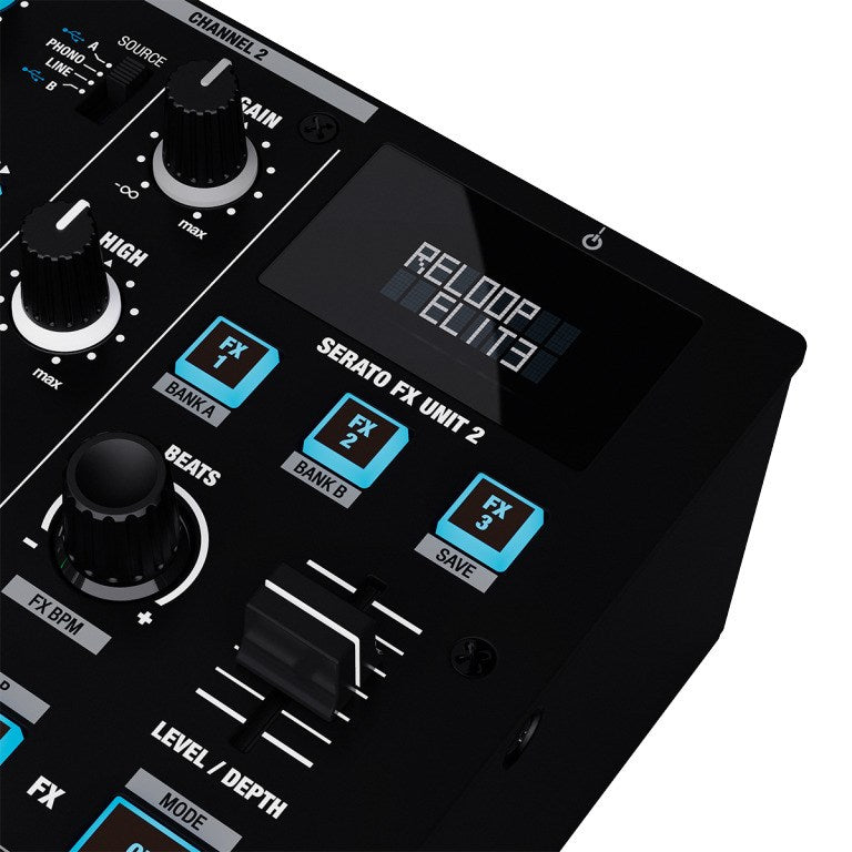 Reloop Elite – professional DVS mixer for Serato DJ Pro