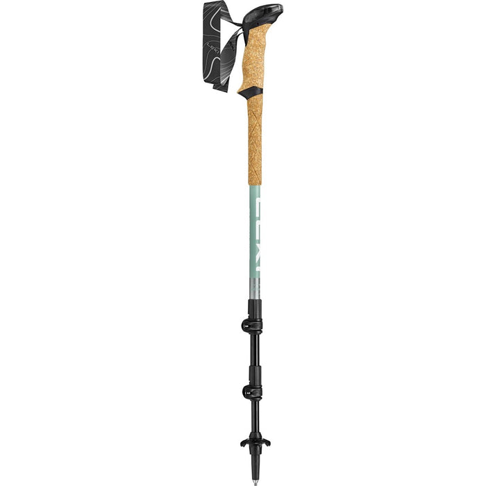 Trekking Poles LEKI MAKALU LITE, 90–125 cm, grey-green
