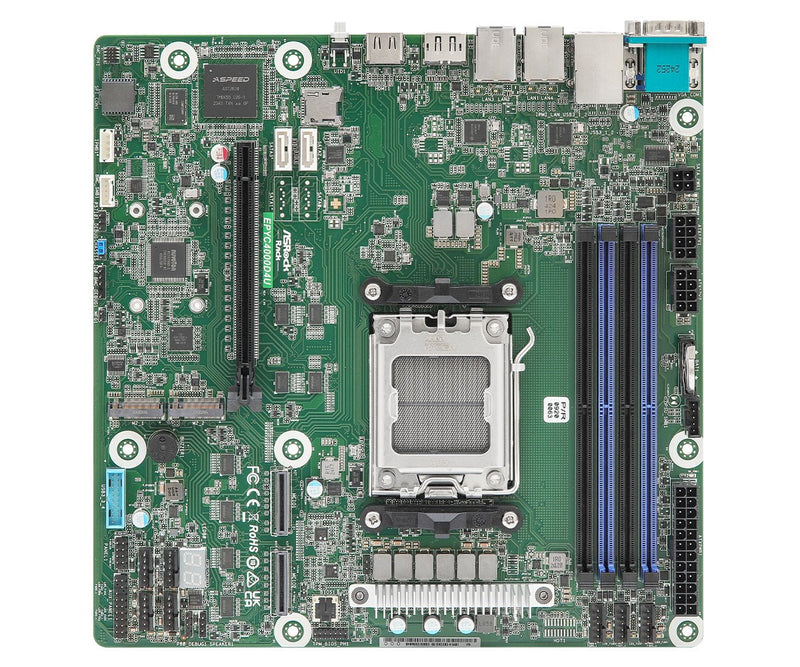 Asrock EPYC4000D4U Mainboard KNOLL3 X300 Sockel AM5 micro ATX