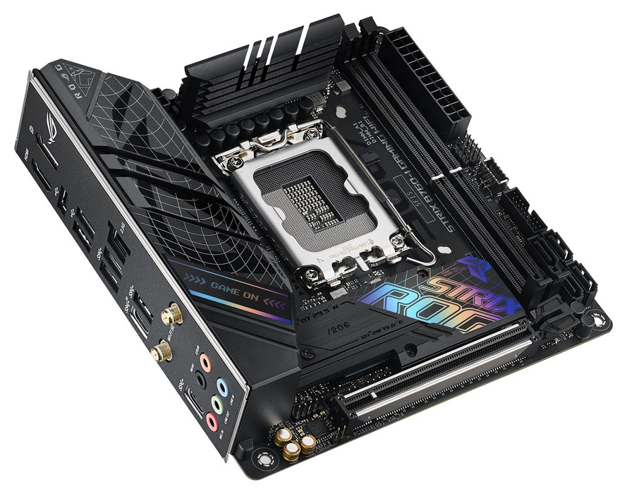 ASUS ROG STRIX B760-I GAMING WIFI - Motherboard - mini ITX - LGA1700 Socket - B760 Chipset - USB 3.2 Gen 1, USB-C 3.2 Gen 1, USB-C 3.2 Gen 2x2, USB-C