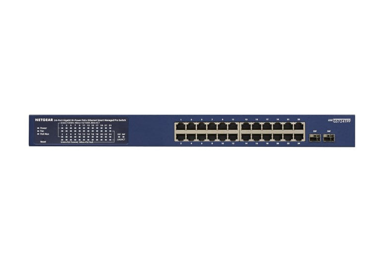NETGEAR GS724TP Managed L2/L3/L4 Gigabit Ethernet (10/100/1000) Power over Ethernet (PoE) Blue